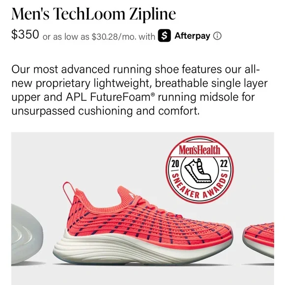 APL | Shoes | Like New Apl Techloom Zipline Running Shoes  display picture 1